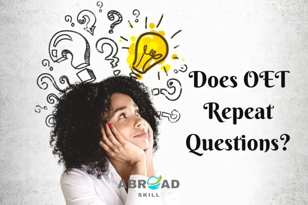 Does OET Repeat Questions
